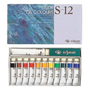 KUSAKABE Oil Color S-12 Color Set