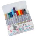 MARVY NUNO EGAKIMASHO (Let's draw on cloth) 12 Color Set